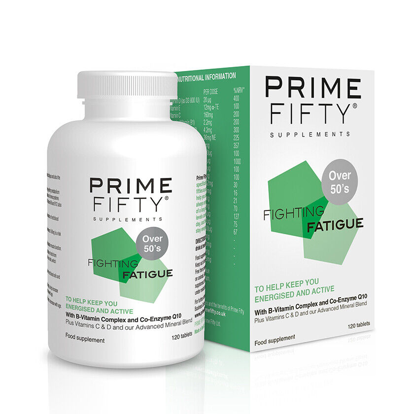 Prime Fifty Fighting Fatigue Energy Multivitamin Supplement - Fighting Fatigue