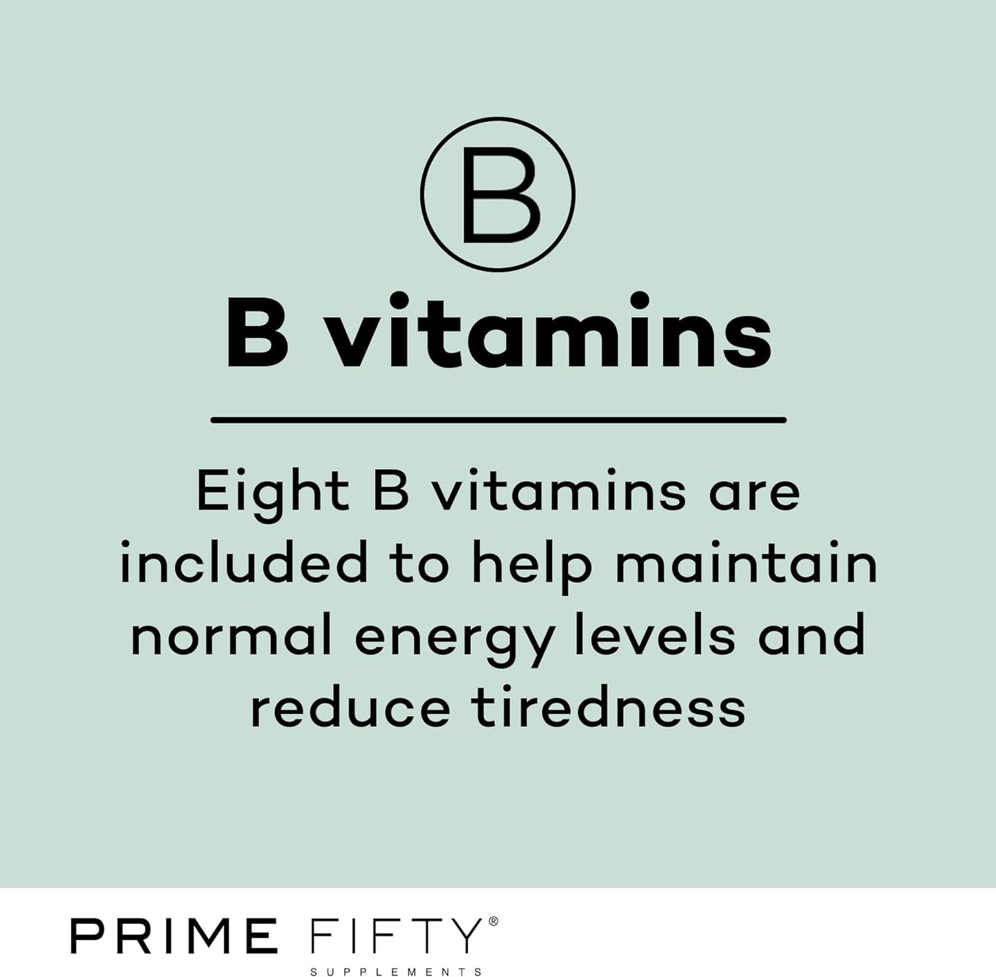 Prime Fifty Fighting Fatigue Energy Multivitamin Supplement - Fighting Fatigue