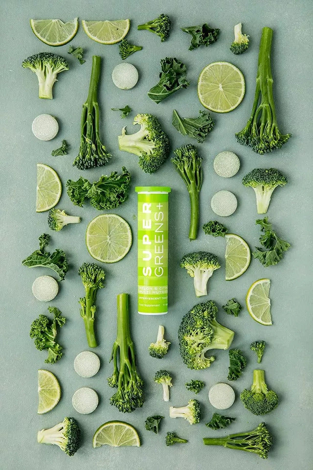 Prime Fifty Super Greens Superfood Melon & Citrus Multi Nutrient Vegan - Fighting Fatigue