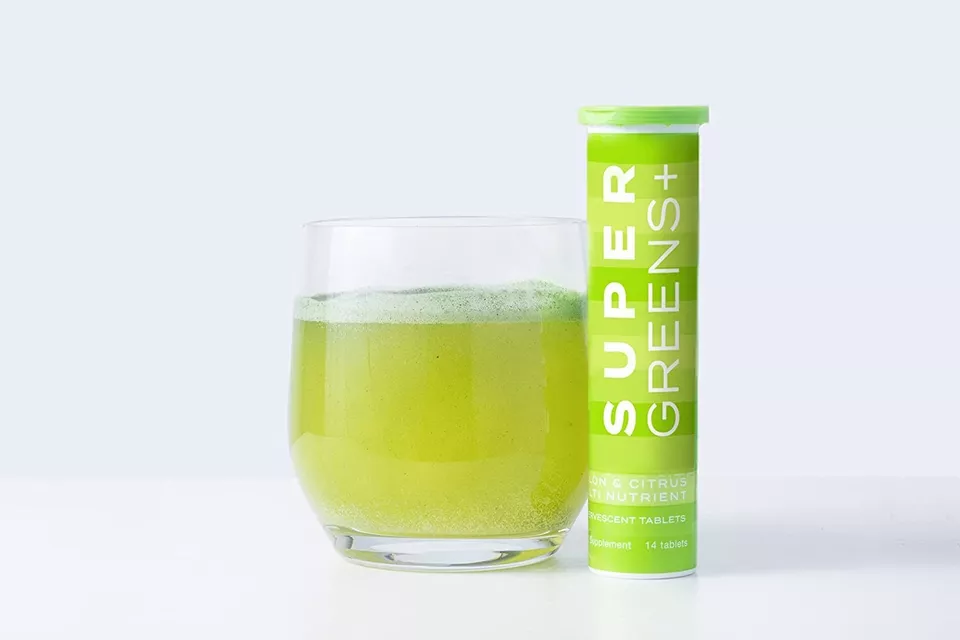 Prime Fifty Super Greens Superfood Melon & Citrus Multi Nutrient Vegan - Fighting Fatigue
