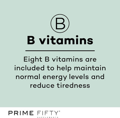 Prime Fifty Fighting Fatigue Energy Multivitamin Supplement - Fighting Fatigue