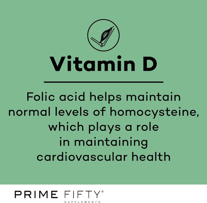 Prime Fifty Fighting Fatigue Energy Multivitamin Supplement - Fighting Fatigue