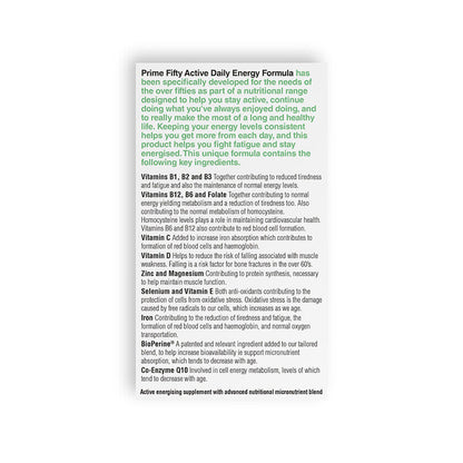 Prime Fifty Fighting Fatigue Energy Multivitamin Supplement - Fighting Fatigue
