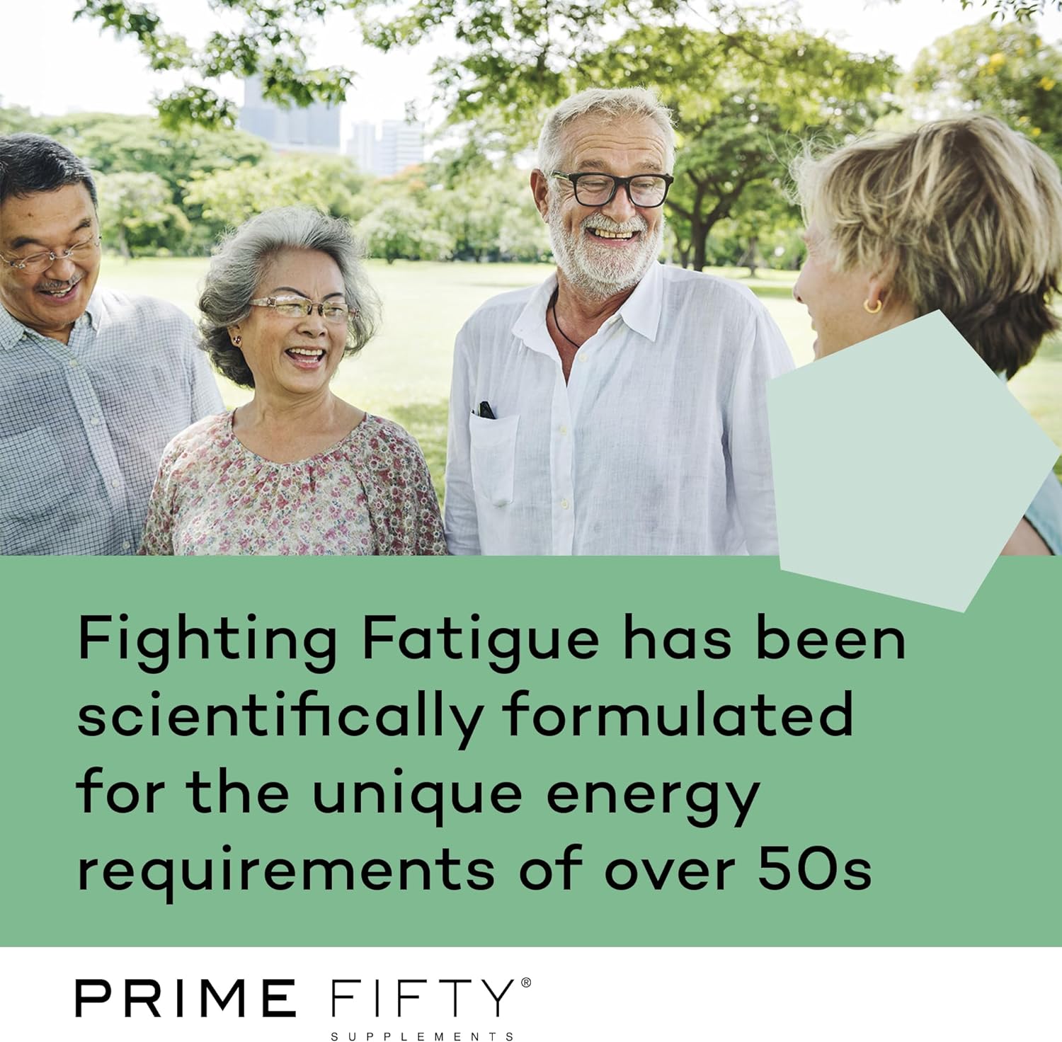 Prime Fifty Fighting Fatigue Energy Multivitamin Supplement - Fighting Fatigue